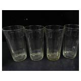Vintage Glassware Set - A&W Mug, Bubble Up Glass, Highball & Square Tumblers