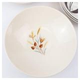 Taylor Smith & Taylor Autumn Harvest Bowls (2) & Stetson Rio Cereal Bowls (3) (Lot of 5)