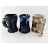 Budweiser Clydesdale Hitch Stein & Minnesota Renaissance Festival Mugs (Lot of 3)