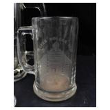 Silver Dollar City Beer Stein & Glass Mugs (Lot of 3)
