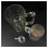 Silver Dollar City Beer Stein & Glass Mugs (Lot of 3)
