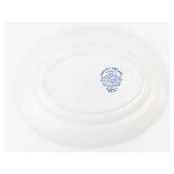 J&G Meakin - Romantic England Ightham Mote Blue Transferware Serving Platter