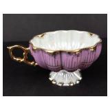 Royal Sealy China Pink & Gold Luster Teacup & Saucer Set - Japan