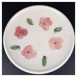 Rose Pattern Ceramic Dinnerware Set - Bowl, Plate & Oval Platter