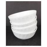 White Porcelain Bowls & Ramekins - Pillivuyt France & Gibson - 9-Piece Set