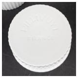 White Porcelain Bowls & Ramekins - Pillivuyt France & Gibson - 9-Piece Set