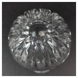 Gorham Full Lead Crystal Flower Bowl Germany - Starburst Cut Glass