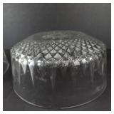 Starburst Cut Glass Bowl - 9-Inch Diameter