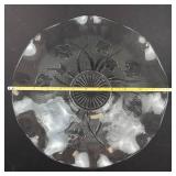 Jeannette Iris & Herringbone Ruffled Edge Bowls (Lot of 2)