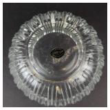 Godinger Empress Crystal Bowl - Fine Crystal, Italy - 9in Ribbed Pattern