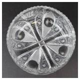 Crystal Glass Bowl - 6 1/2 in Diameter
