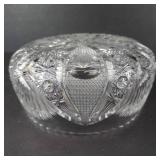 Crystal Glass Bowl - 6 1/2 in Diameter