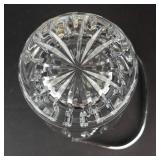 Ice Bucket - Vintage Cut Crystal With Swing Handle