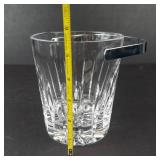Ice Bucket - Vintage Cut Crystal With Swing Handle