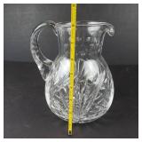 Waterford Crystal Pitcher - Cut Crystal Tankard Pattern - Vintage