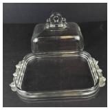 Mikasa Walther Kristallglas White Dish - Rectangular Glass Serving Dish With Lid