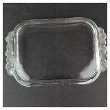 Mikasa Walther Kristallglas White Dish - Rectangular Glass Serving Dish With Lid