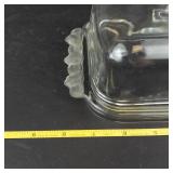 Mikasa Walther Kristallglas White Dish - Rectangular Glass Serving Dish With Lid