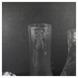 Empire Glass Oil Lamp Tops - Assortment of 4