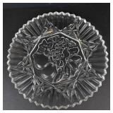 Indiana Glass Paneled Daisy & Fine Cut Rectangular Serving Bowl