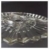Indiana Glass Vintage 5-Part Divided Relish Platter