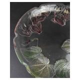 Crystal Clear Studios Casandra 14-Inch Buffet Platter - Made in Japan