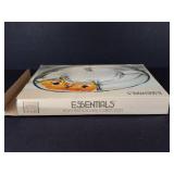 Essentials Vintage Clear Glass 5-Compartment Divided Serving Tray