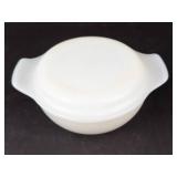 Anchor Hocking Fire-King Milk Glass D-Handle Mugs & Casserole Dish 7-Piece Set