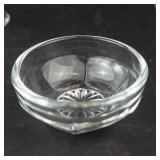 Glass Bowls - 4-Piece Clear Glass Set (Lot of 4)