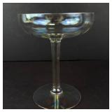 Iridescent Coupe Glass & Stemmed Wine Glasses - 2-Piece Set