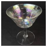 Iridescent Glassware Set - 2 Wine Goblets & 2 Champagne Glasses