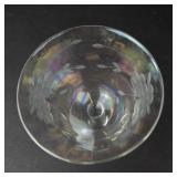 Iridescent Glassware Set - 2 Wine Goblets & 2 Champagne Glasses