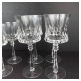 Mikasa Marquis Crystal Goblets - Vintage Set of 9