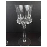 Mikasa Marquis Crystal Goblets - Vintage Set of 9