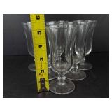 Clear Glass Stemware Assortment - 13-Pieces