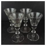 Clear Glass Stemware Assortment - 13-Pieces