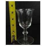 Clear Glass Stemware Assortment - 13-Pieces