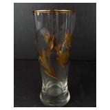 Crystal Glassware Set with Gold Trim - Assorted Clear Glasses & 3 Bowls