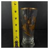 Crystal Glassware Set with Gold Trim - Assorted Clear Glasses & 3 Bowls