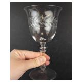Crystal Wine Glasses (Lot of 4)