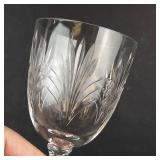 Crystal Wine Glasses (Lot of 4)