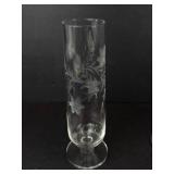 Champagne Flutes - Etched Starburst Pattern (Lot of 5)