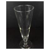 Champagne Flutes - Etched Starburst Pattern (Lot of 5)