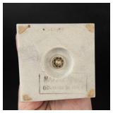 Wine Glasses Set - Clear 4, Hand-Painted 2, Hurricane Lamp with Gold Stem (Lot of 7)