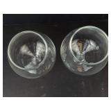 Starburst Engraved Glassware Set - 3 Glasses