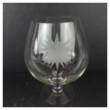 Starburst Engraved Glassware Set - 3 Glasses