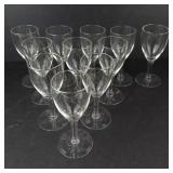 Clear Wine Glasses - 11-Piece Set