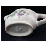 Pfaltzgraff Grapevine Dinnerware Set - White Porcelain with Purple Grapes