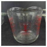 Pyrex Mixing Bowls with Handles, Pyrex Measuring Cup, Fire King Bowls, Anchor Hocking Cup
