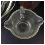 Pyrex Mixing Bowls with Handles, Pyrex Measuring Cup, Fire King Bowls, Anchor Hocking Cup